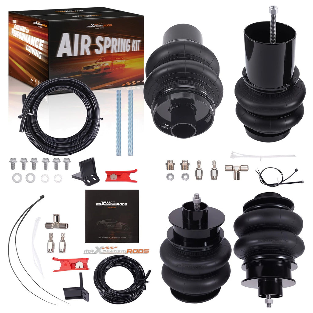Set of 4 Air Spring Bags with Mounting Brackets for Cadillac DeVille (1965–1970)