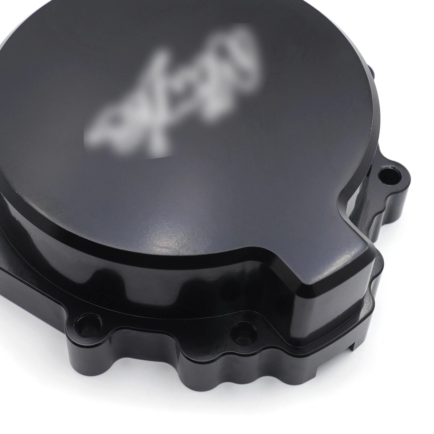 Black Engine Stator Cover Crankcase Left for Kawasaki ZX-6R (2009–2021)