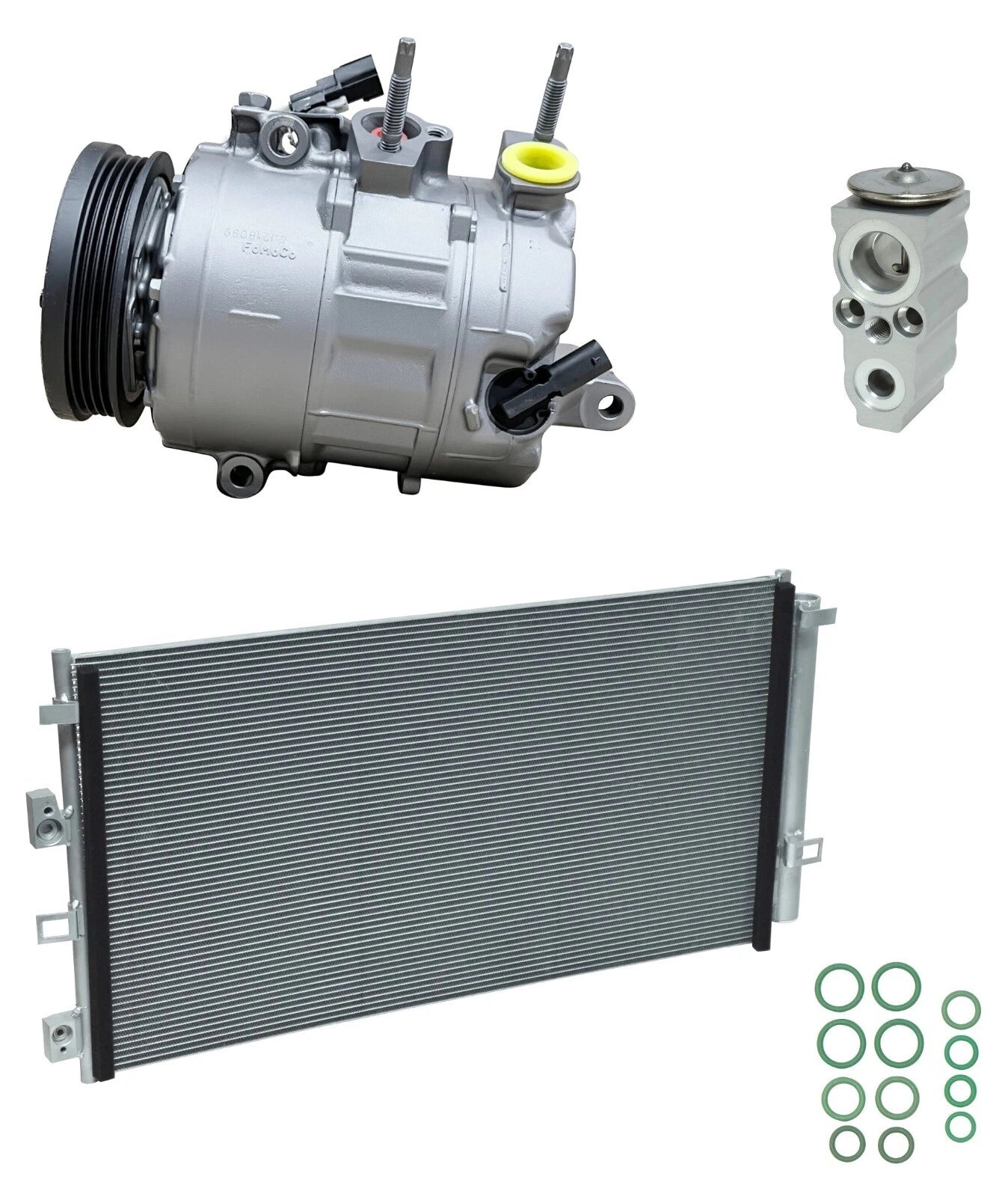 AC Compressor with Condenser Kit for Lincoln Corsair 2.0L (2020–2024)