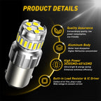 2X LED Turn Signal Parking Lights Bulb for Universal