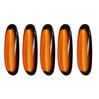 5Pcs Amber LED Front Cab Roof Marker Light for Freightliner Cascadia (2008–2017)