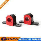 Front Sway Bar Stabilizer Bracket & Bushing Kit for Ford F250 F450 F550 (4WD)