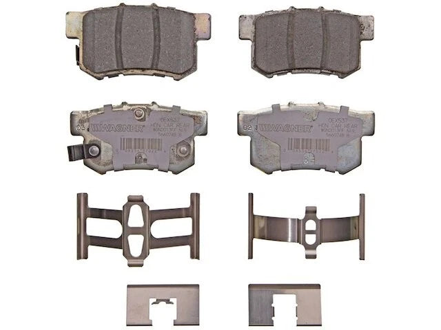 Set of 4 Rear Brake Pads for Suzuki Kizashi (2010–2013) TK965JZ