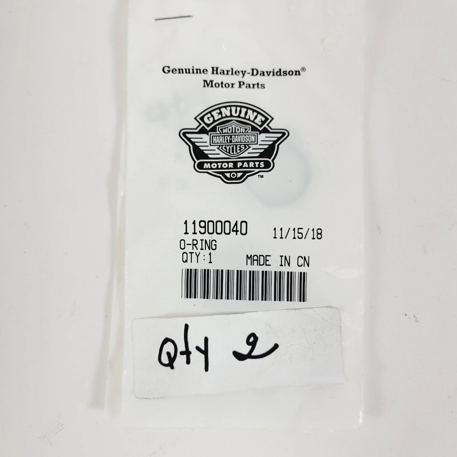 O-Ring for Harley-Davidson (11900040)