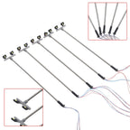 5 Pack LED Lights for Train Layout Scenery Model Parts Accessories