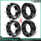 Set of 4 Wheel Adapters 8x6.5" to 8x180 M14x1.5 for GMC Savana 2500 3500 (1996–2024)