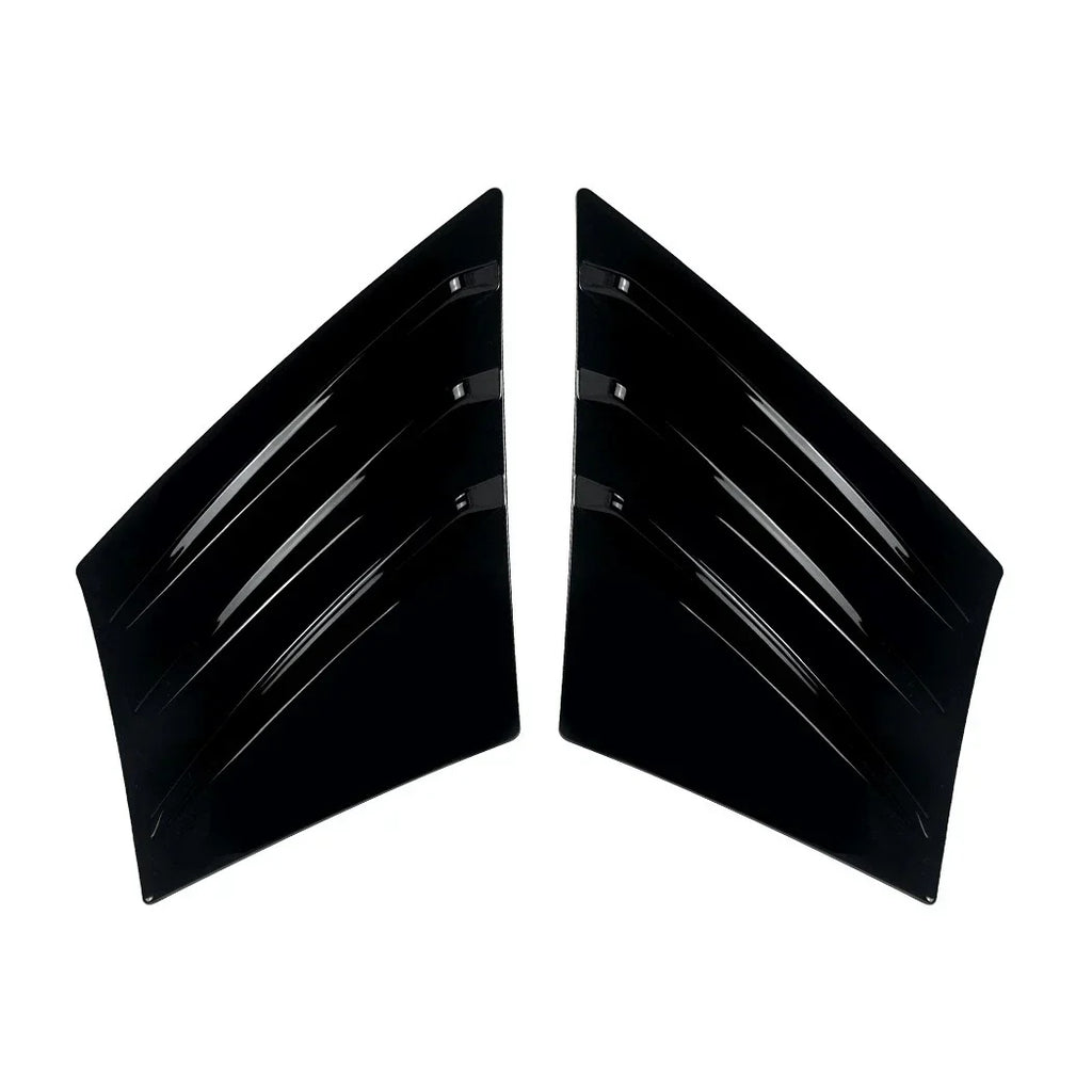 Gloss Black Bumper Side Vent Louver Covers for BMW X3 G45 M-Sport (2025–2025)