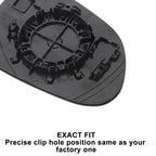 Left Driver Side White Mirror Glass with Back for Hyundai