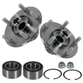Set of 2 Wheel Hub Bearing Assemblies for Honda Accord (2003–2007)