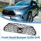 Front Hood Bumper Grille Grill for Toyota Highlander (2020–2022) No.531010E370