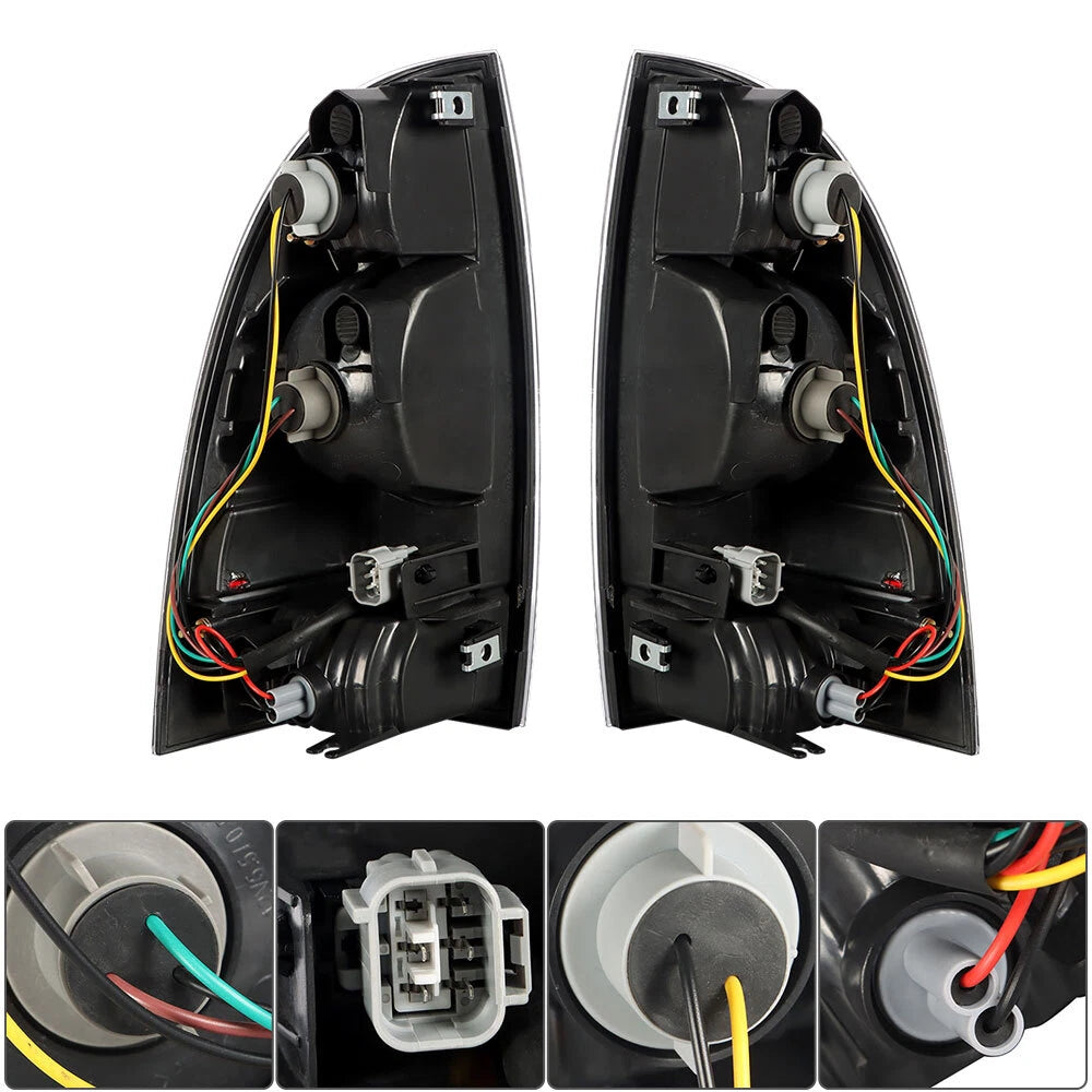 Tail Light Set for Toyota Tacoma (2005-2015) LED Rear Lamps Left+Right