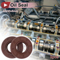 2X Oil Seal Rotary Shaft Seal for Various Models (22x45x8mm) FKM Rubber