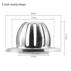 Stainless Steel Gutter Leaf Guard for Rainwater Flow (345 inch)