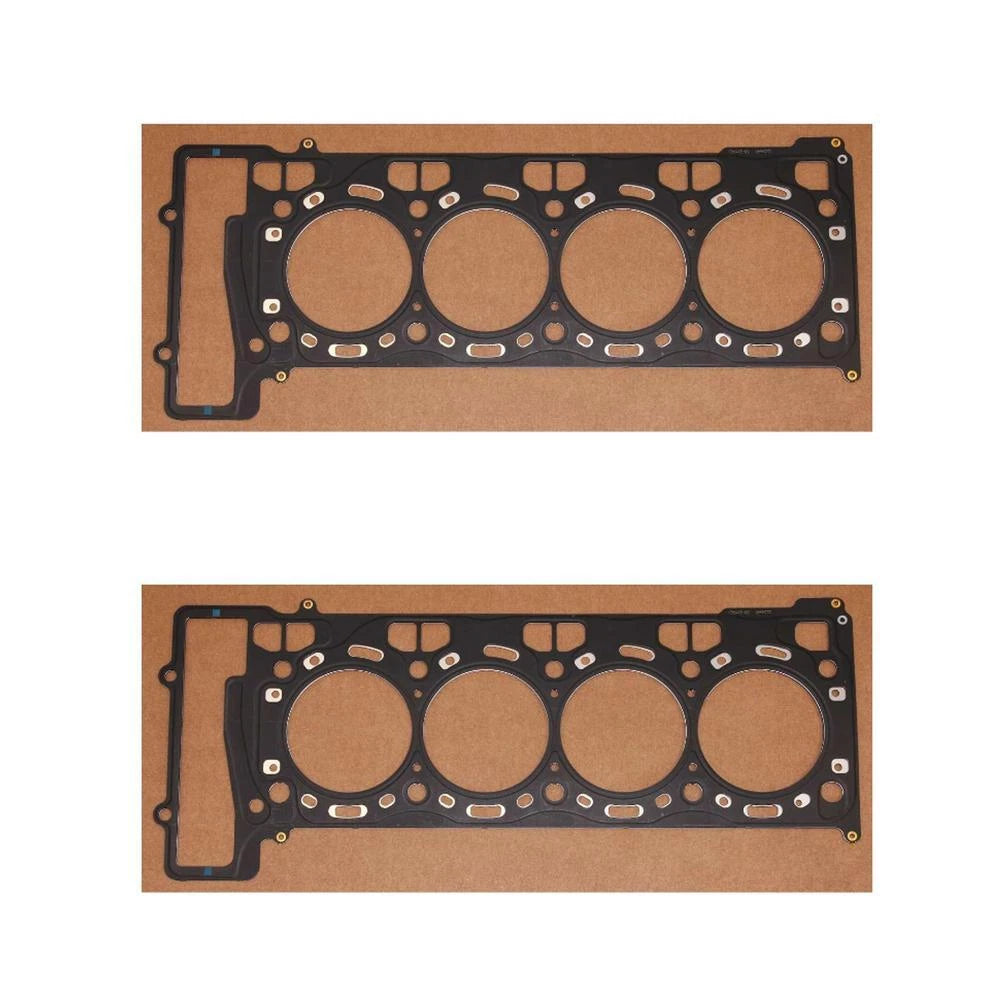 Set of 2 Head Gaskets for BMW F01 F02 F04 F06 F07 F10 F12 (OEM Elring)