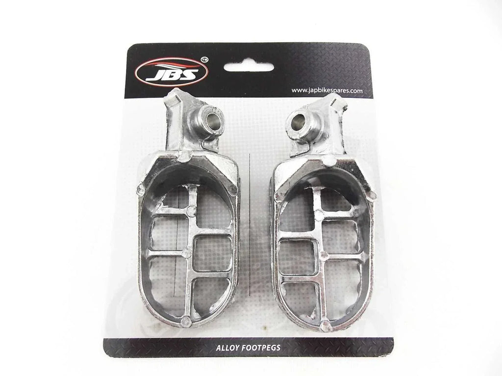 Yamaha AT2 125 Silver Foot Pegs Set (1972)
