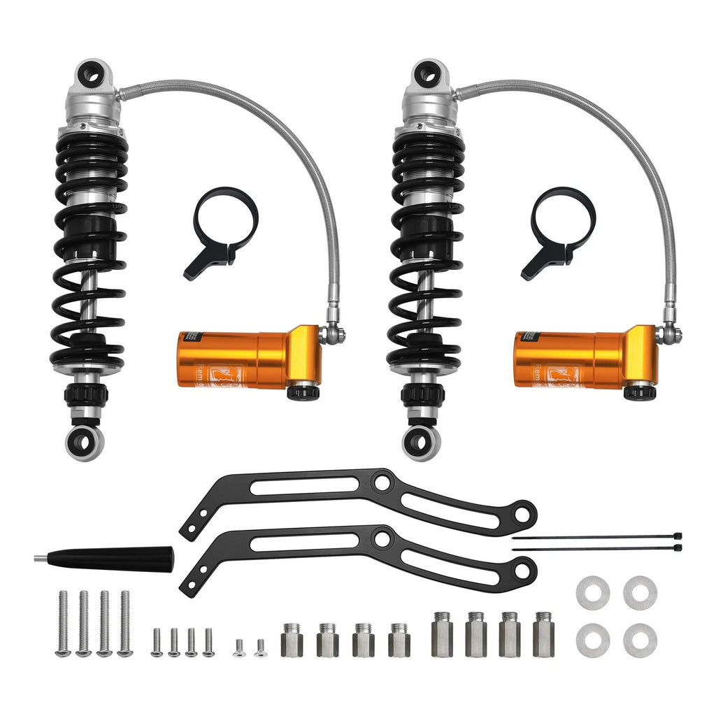 Remote Reservoir Rear Suspension Shocks for Harley CVO Road Glide (2023–2025)
