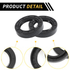 Set of 5 Oil Seal Ring for Rotary Shaft 40x60x12mm NBR Rubber