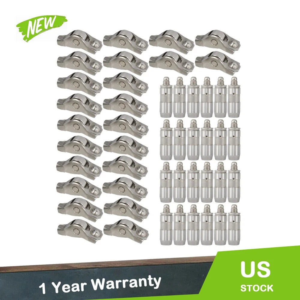 Set of 24 Rocker Arms and Lifters for Ford F-150 Mustang (1997–2009)