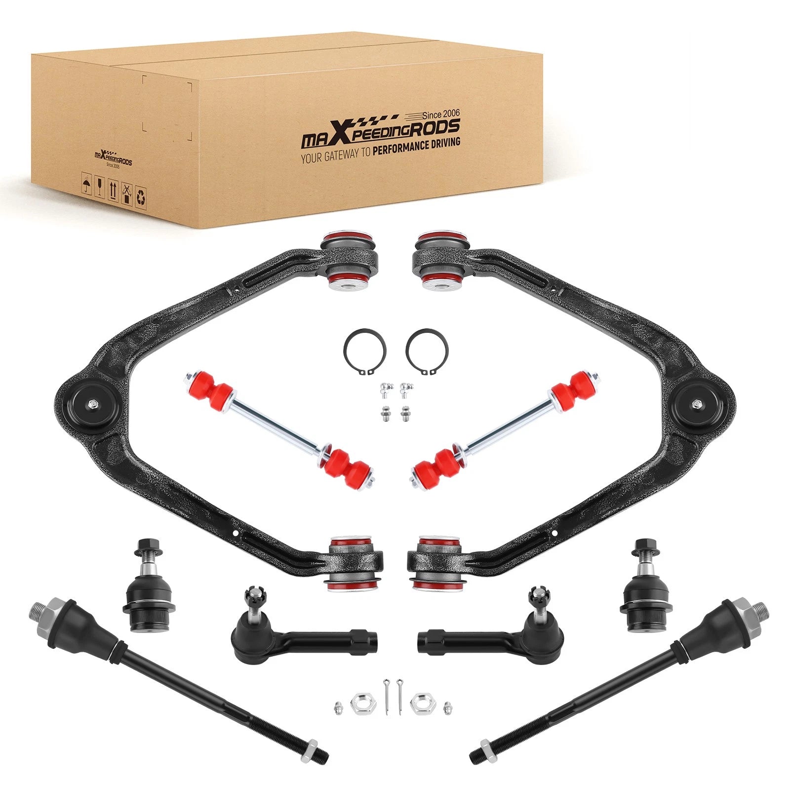 Front Upper Control Arms Kit for Chevrolet Silverado Sierra (1999–2007)