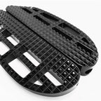 Black Knob Dominator Passenger Footboard for Harley Softail (2000–2017)