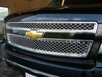 2pc Chrome ABS Grille Overlay for 2007-2013 Chevy Avalanche LS