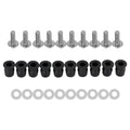 10 Pack M5x16 Windshield Screen Screw Bolts for Motorcycle