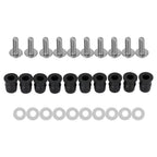 10 Pack M5x16 Windshield Screen Screw Bolts for Motorcycle