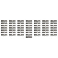 Box of 50 Edger Blades 8" x 2" for Echo, Stihl, Husqvarna (Fits 720237001)
