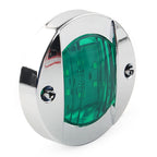 24V LED Side Marker Light for Truck Trailer RV Boat (Round)