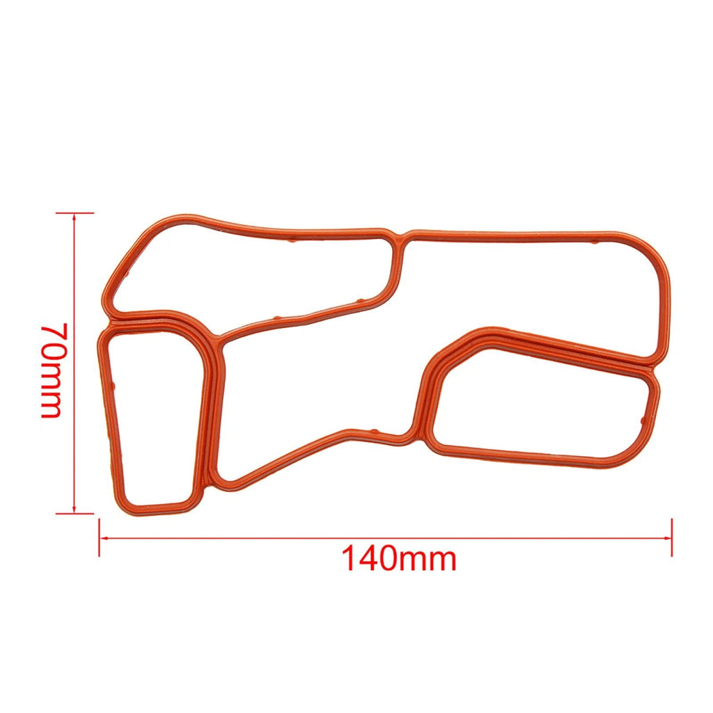 Engine Oil Filter Housing Gasket Set for Mercedes-Benz (2005–2015) 2721840080 2721840280