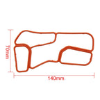 Engine Oil Filter Housing Gasket Set for Mercedes-Benz (2005–2015) 2721840080 2721840280
