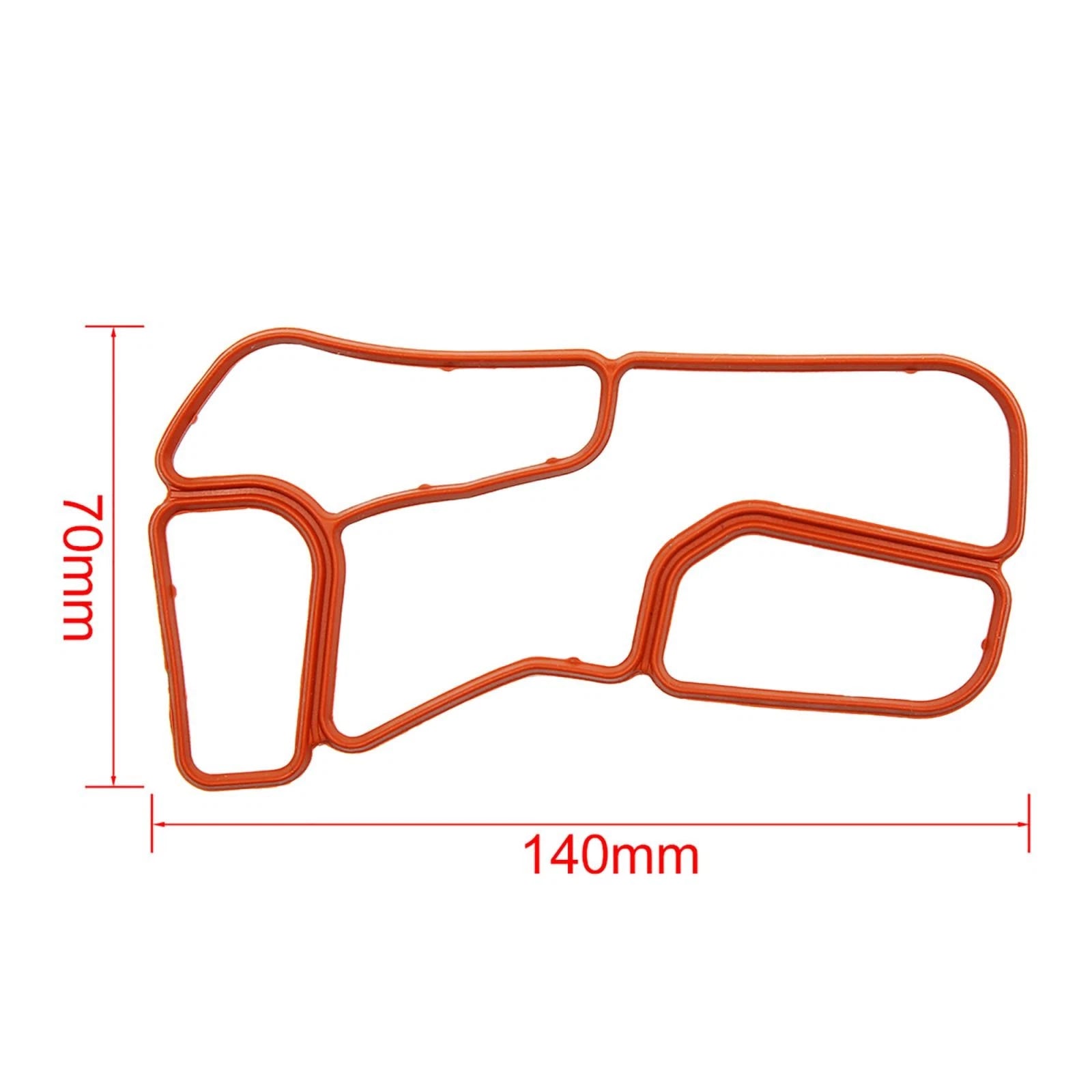 Engine Oil Filter Housing Gasket Set for Mercedes-Benz (2005–2015) 2721840080 2721840280