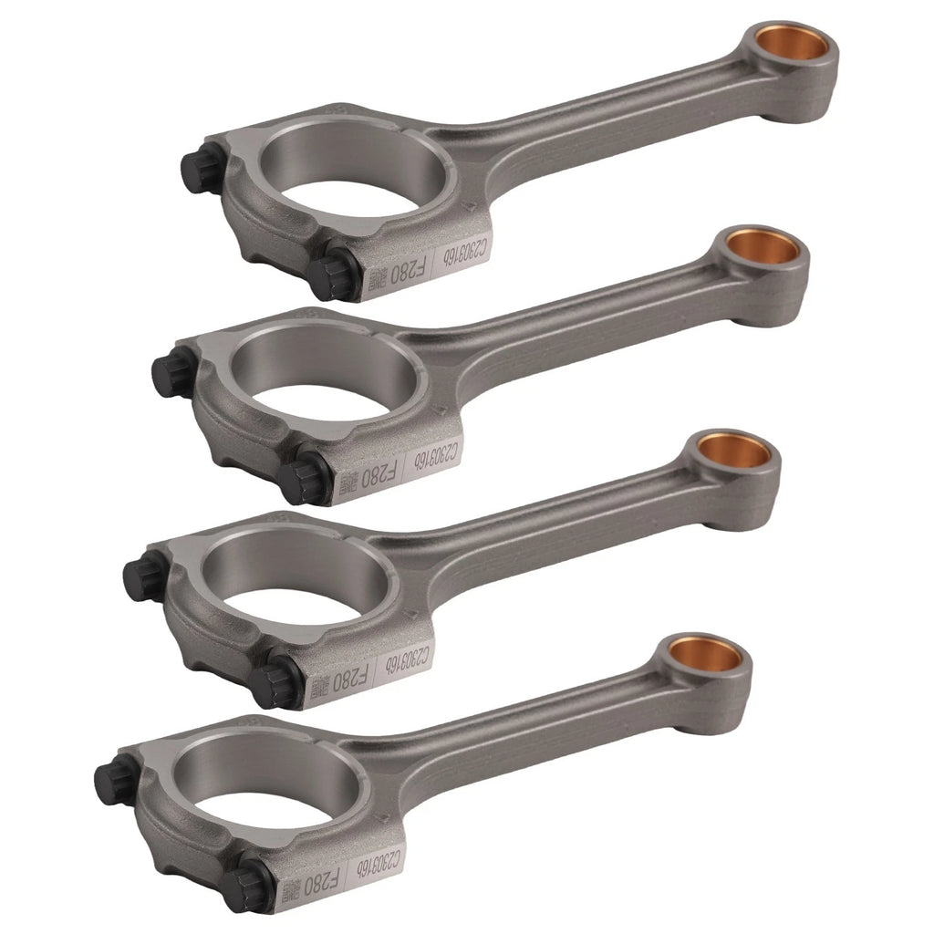 4X Connecting Rods for Hyundai Elantra (2012–2016) Kia Forte (2014–2015) G4NB 1.8L