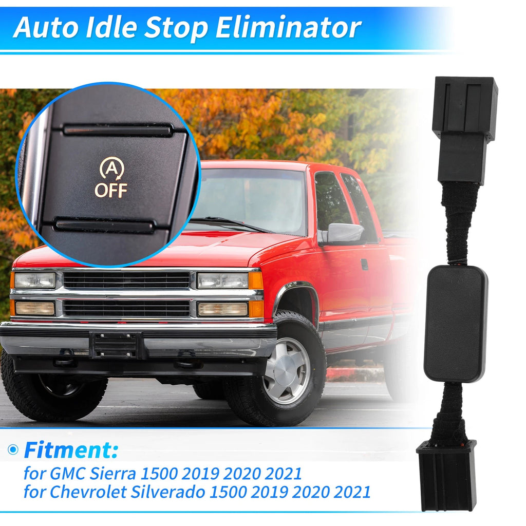 Auto Start Stop Eliminator for GMC Sierra 1500, Chevrolet Silverado (2019–2021)