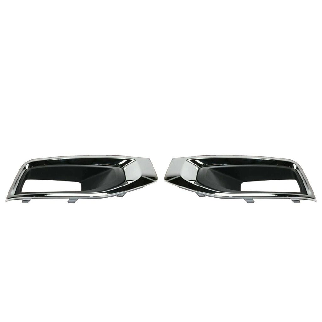 Pair Fog Light Lamp Bezel Chrome Trim Cover for GMC Yukon XL (2015–2020)