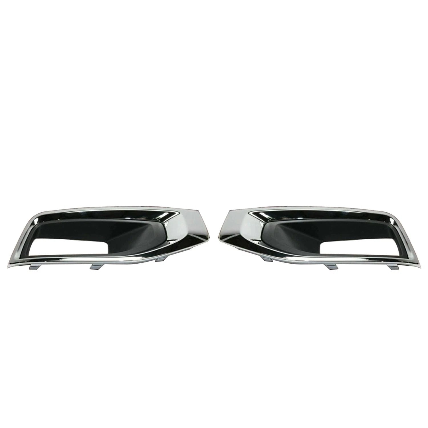 Pair Fog Light Lamp Bezel Chrome Trim Cover for GMC Yukon XL (2015–2020)