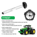 Fuel Gas Cap with Gauge for John Deere 316 318 322 420 Tractors (AM39206, AM143248)