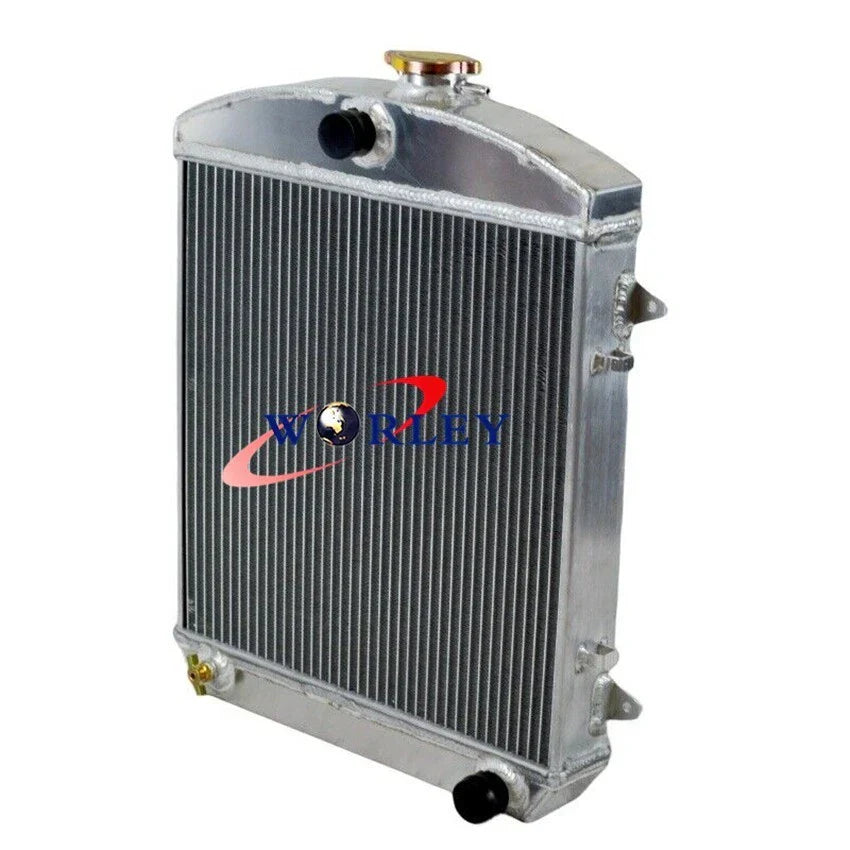 Aluminum Radiator + Fan for Holden F Series FE FC 2.2L 2.3L 6cyl (1956-60)