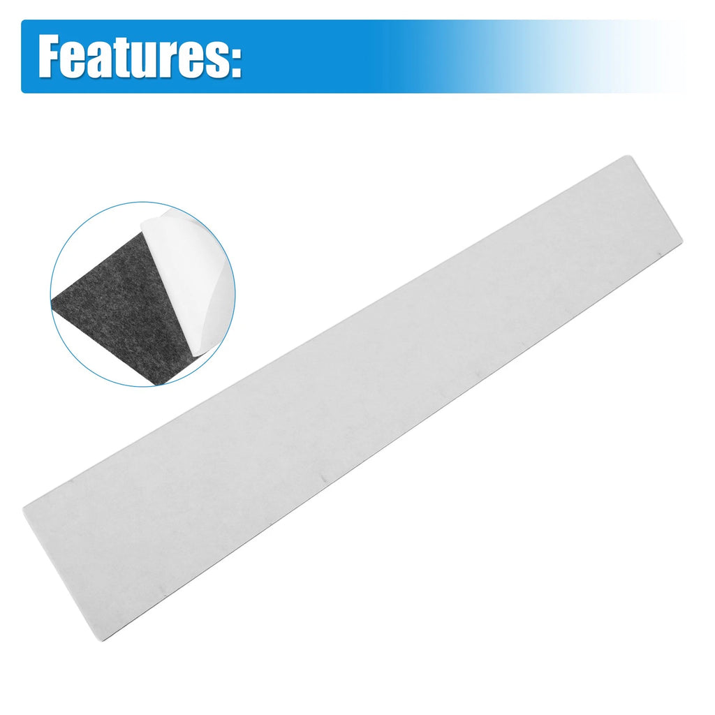 8 Pcs Windshield B Pillar Trim Garnish for Nissan Rogue (2014–2020) Black
