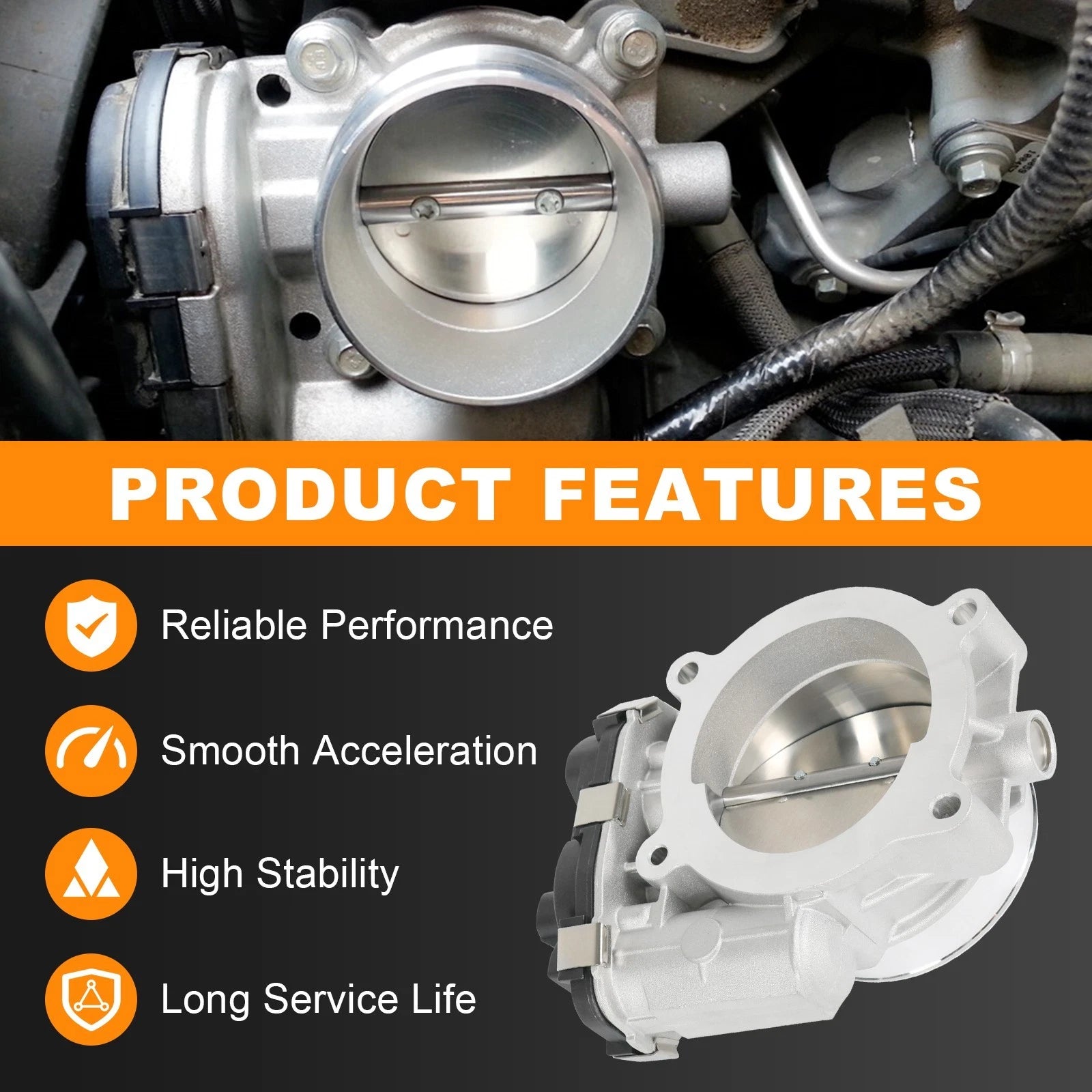 Throttle Body for Chevrolet Tahoe Trailblazer (2007-2008)