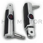Skull Defiance Rider Footpegs for Harley FXBB FXBR FXBRS FXLR (2018–Present)