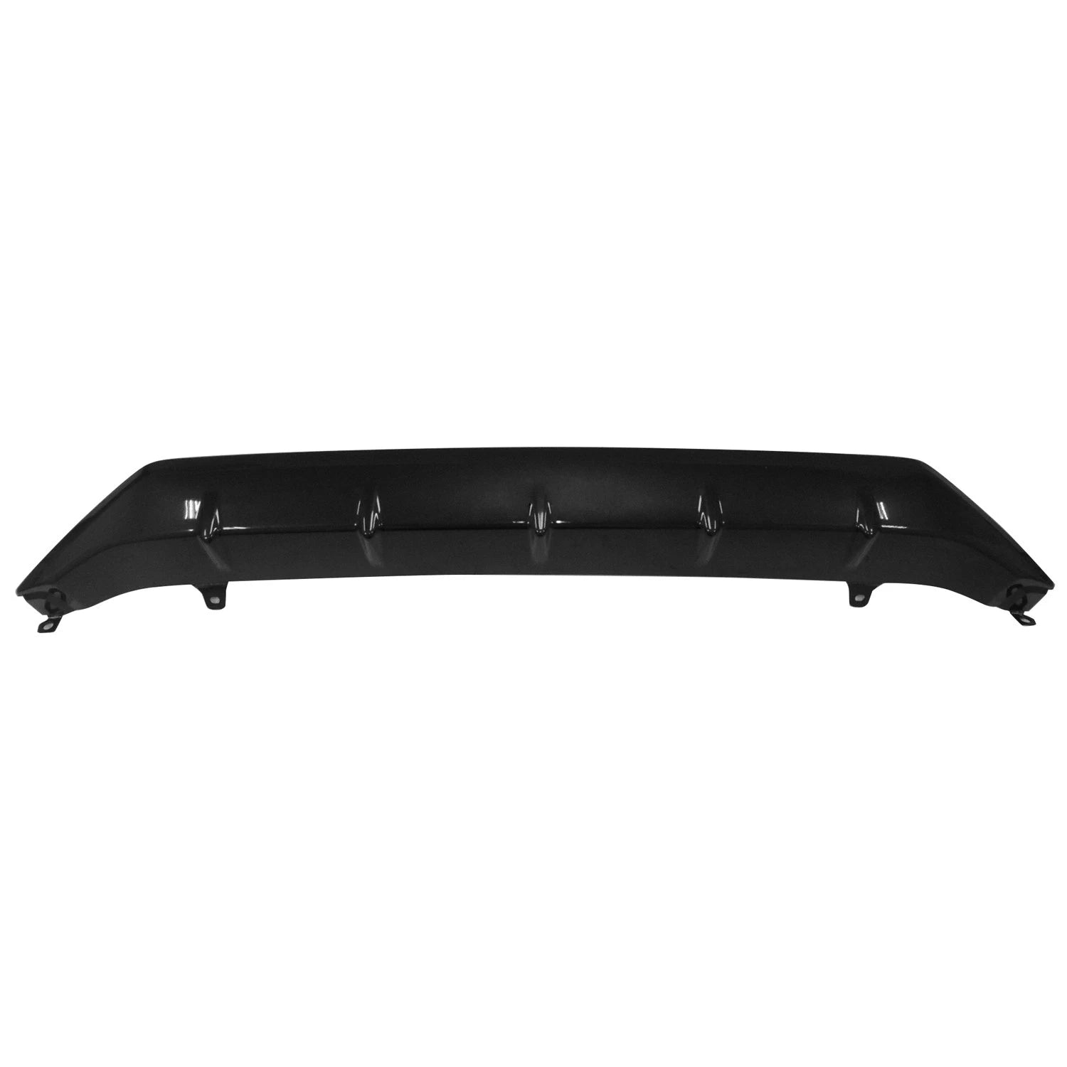Replacement Black Polypropylene Rear Lower Valance Panel for 2019-22 Lexus ES350