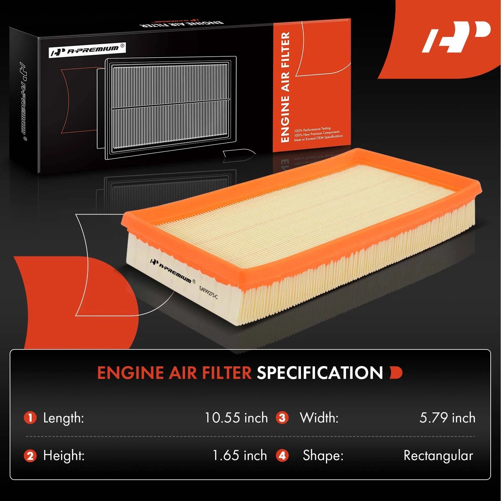 Engine Air Filter for BMW M760i xDrive (2017-2022)