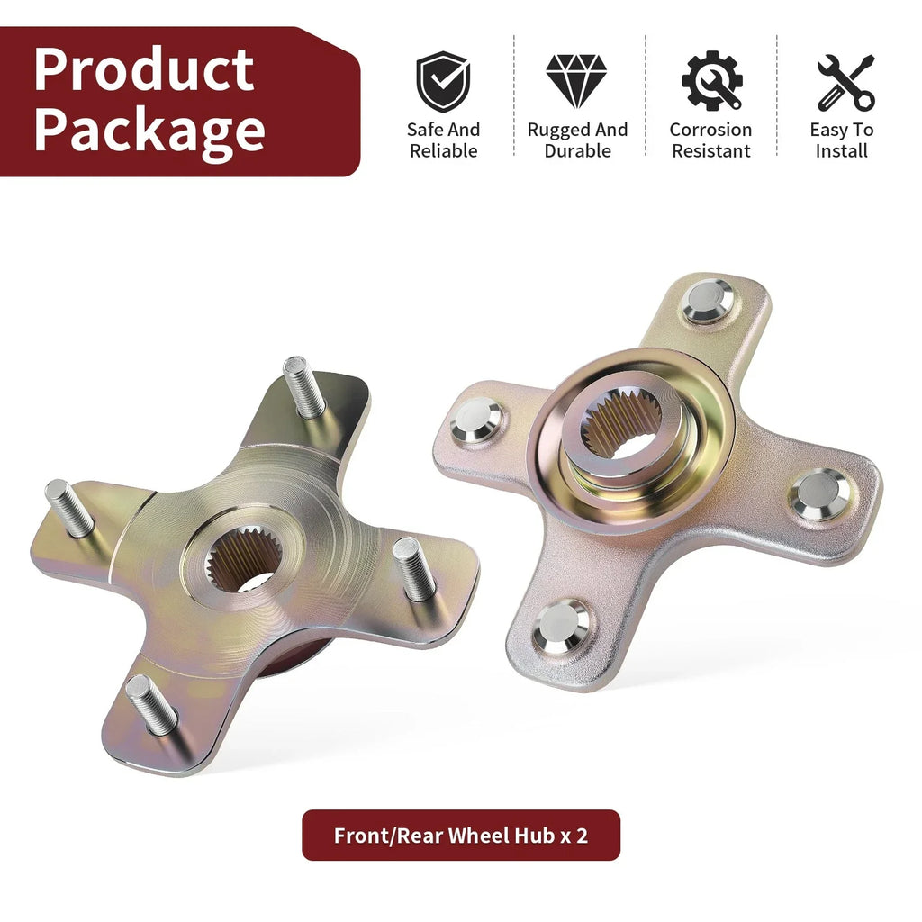2 x Rear Left/Right Wheel Hub for Can-Am Renegade (2007–2012)