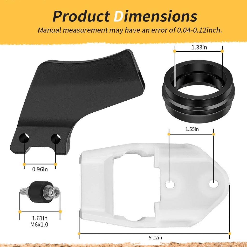 Chain Roller Support Guide Kit & Slider for Yamaha IT175 YZ125 (1975–1982) 5X4-22199-00-00