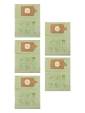 Set of 5 Paper Dust Bags for Numatic Vacuum Cleaners NVM1CH HVR20011