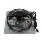 12" Aluminum Wall Mounted Exhaust Fan for Home Use