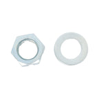 Set of 2 Straight Spindles for 5 Bolt Hub (4.5 Inch Circle)