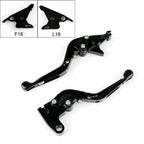 Adjustable Folding Brake Clutch Levers for BMW C650GT (2012–2015) Black T9