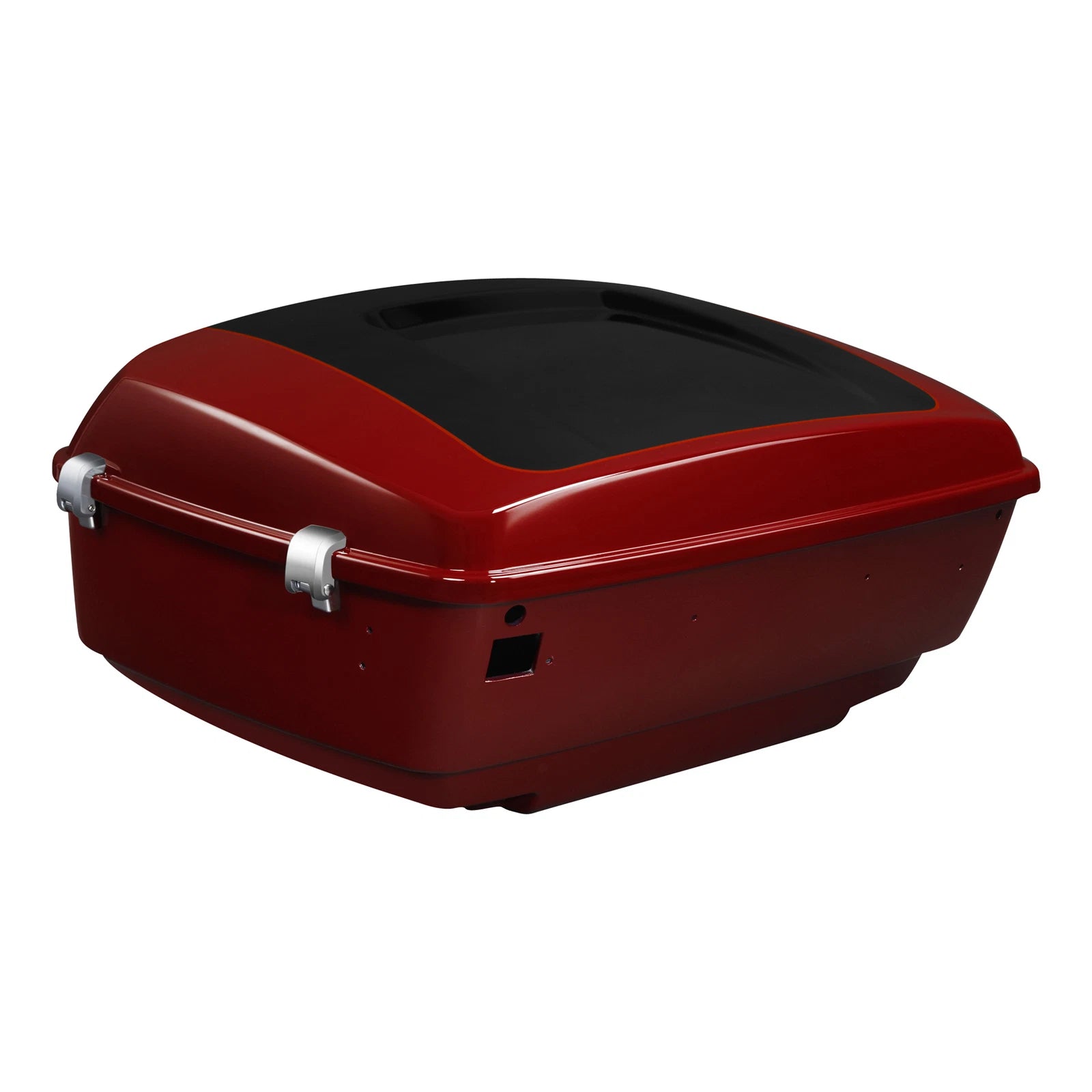 King Trunk for Harley Electra Glide (2014–2025) Billiard Red/Vivid Black